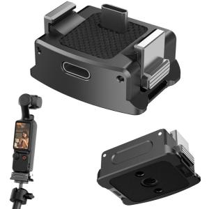 OSMO POCKET 3 充電ベース DJI POCKET 3 用 アルミニウム合金 マウントアダプターType-Cポート底面に1/4ネジ穴と｜kirelab-net