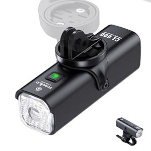 自転車 ライト 充電式 ロードバイクライト 軽量 大容量2000mAh 600ルーメン サイクル ライト 子供 自転車用ライト 吊り下げ ライト｜kirelab-net