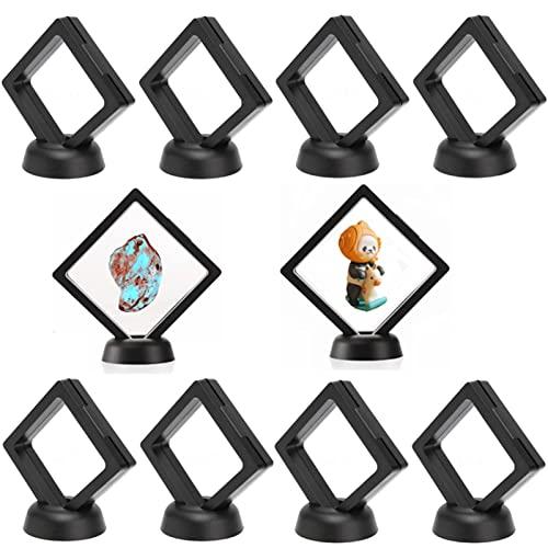 コインのディスプレイボックス アクリルキーホルダー ラバーストラップ 缶バッジ PETメンブレン製 ...