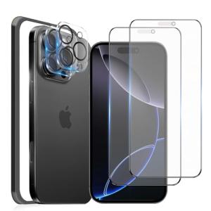 ゲームに最適対応 iphone16Pro 保護フィルム さらさら［2枚］iphone16Pro 用 カメラフィルム［2枚］アイフォン16プロ 用｜kirelab-net