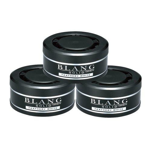 カーメイト(CARMATE) 車用 消臭芳香剤 ブラング ソリッド 置き型 詰替用 フェザリーホワイ...