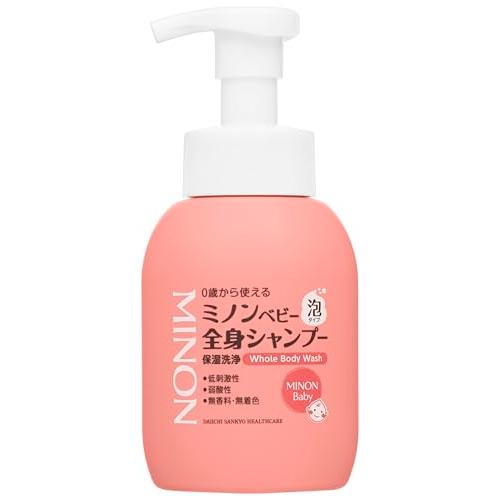MINON(ミノン) ベビー全身シャンプー 本体ボトル 350mL ベビーソープ ベビーシャンプー ...