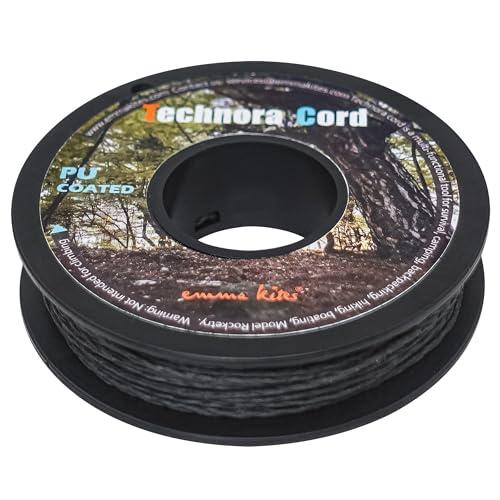 emma kites ブラック テクノーラ ブレードライン コード アラミド繊維 編み構造 37M ...