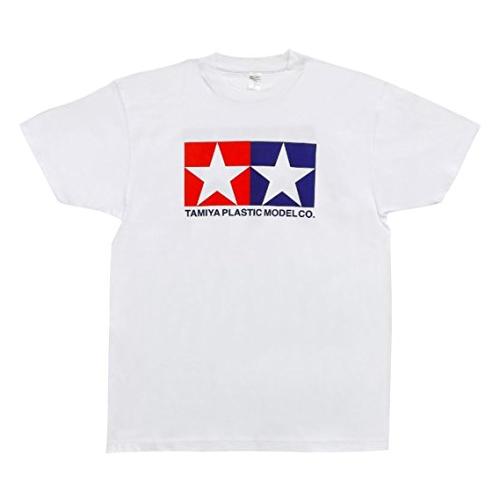 タミヤ オリジナルグッズ タミヤTシャツ (L) ホワイト コットン 66712