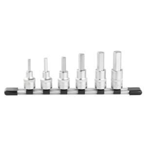 トネ(TONE) ヘキサゴンソケットセット(ホルダー付) HH406 差込角12.7mm(1/2) 内容6点｜kirelab-net