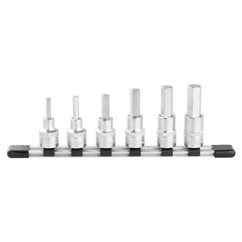 トネ(TONE) ヘキサゴンソケットセット(ホルダー付) HH406 差込角12.7mm(1/2) ...