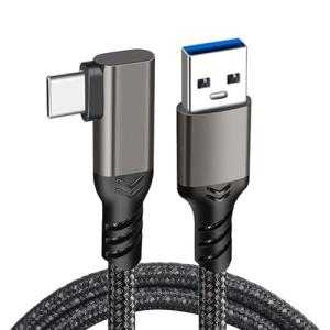USB Type C L字 ケーブル 0.3M USB-A to USB-C ケーブル10Gbpsデータ転送 60W急速充電 USB3.2 Ge｜kirelab-net