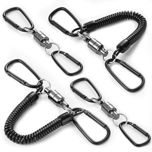 BEIHOO マグネットリリーサー 耐荷重5kg 磁石 強力 マグネットリリース スプリングコード付...