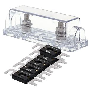 Conext Link FHA15200 1つ1/0 2 4AWG ANLヒューズホルダー、200Aヒューズ5個付き｜kirelab-net