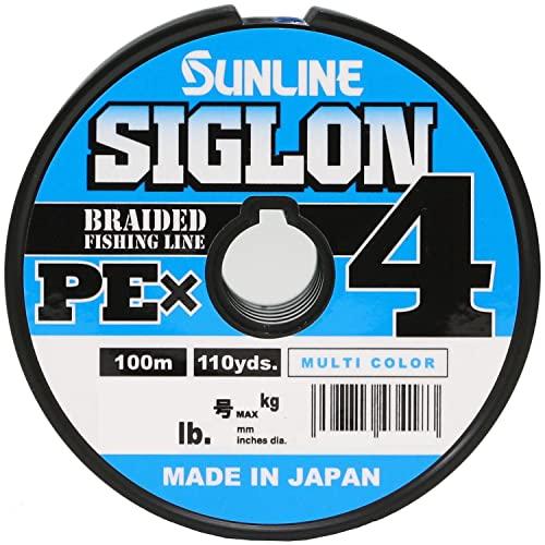 サンライン(SUNLINE) シグロン PE x4 マルチカラー 100m 6連結 [600m] 1...