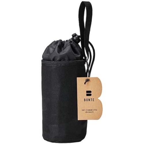 トルネ BONTE 保冷 ペットボトルカバー Camo ブラック 内面アルミ加工 持ち手付き P-3...