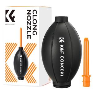 K&F Concept カメラ用ブロアー高級シリコン エアダスター 握りやすい クリーニング用品 シリコン製 大容量 自立 カメラクリーニング用｜kirelab-net