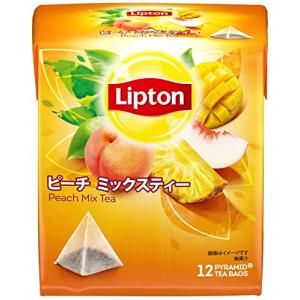 リプトン紅茶 ピーチミックスティー ティーバッグ 12袋 ×6個｜kirelab-net