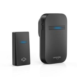 Umimile ワイヤレスチャイム 自動発電 玄関チャイム 電池不要 防水防塵 工事不要 38曲 4段階音量調節 100db 光でお知らせ メモ｜kirelab-net