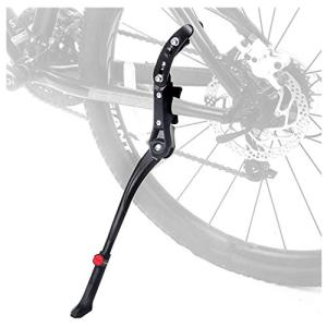 [Hordlend]自転車 キックスタンド バイク サイドスタンド ロードバイク スタンド 長さ調節 アルミニウム合金製 二点固定 簡単取り付け｜kirelab-net