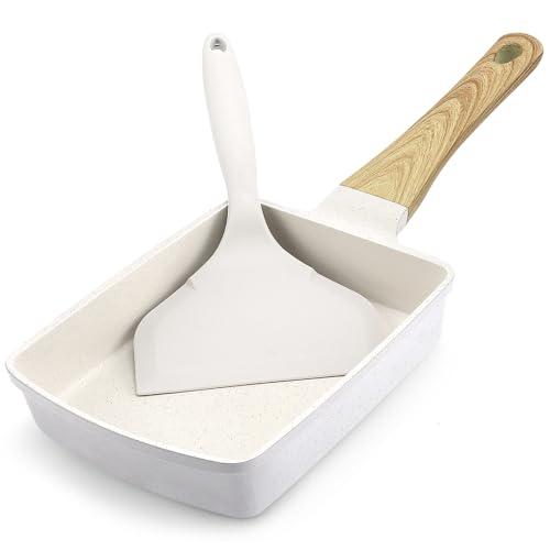 GiPP 卵焼き フライパン IH・ガス火対応 14×18cm 焦げ付かない 卵焼き器 耐熱ハンドル...