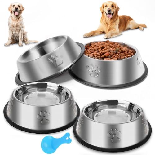 ペットボウル お皿 犬 猫 ペット用 ステンレス製 こぼれにくい 餌入れ 水入れ 滑り止め 犬食器 ...