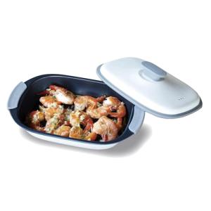 シービージャパン 電子レンジ調理器具 電子レンジで魚焼き [ 炒める 茹でる 焼く 煮る 蒸す 炊く がこれ1つ ] 食器洗浄機対応 レシピ付き｜kirelab-net