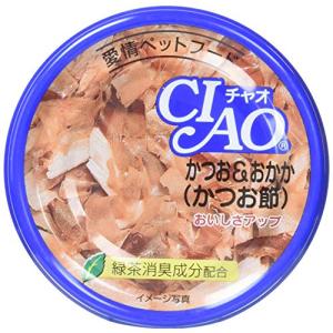 チャオ(CIAO)かつお＆おかか(かつお節)85g6個セット｜kirelab-net
