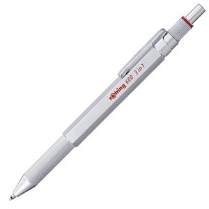 ロットリング(Rotring) マルチペン シルバー 600 3in1 2164109 rOtring シャーペン 高級筆記具 文房具 ドイツ製｜kirelab-net
