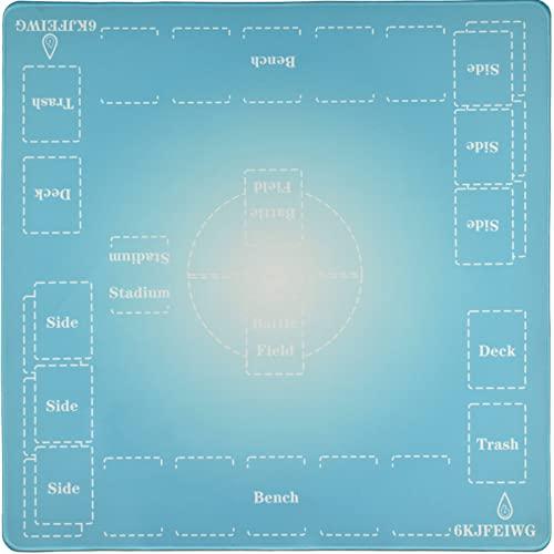 6KJFEIWGプレイマット カードゲームカード ラバープレ プレイマット滑り止め （60×60cm...