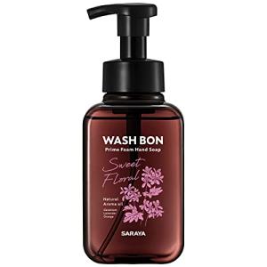 サラヤ ウォシュボンプライムフォーム スイートフローラル 本体 500 ml｜kirelab-net