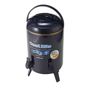 キャプテンスタッグ クールヒッツ ツインコックウォータージャグ10L(ネイビー) M-5034｜kirelab-net