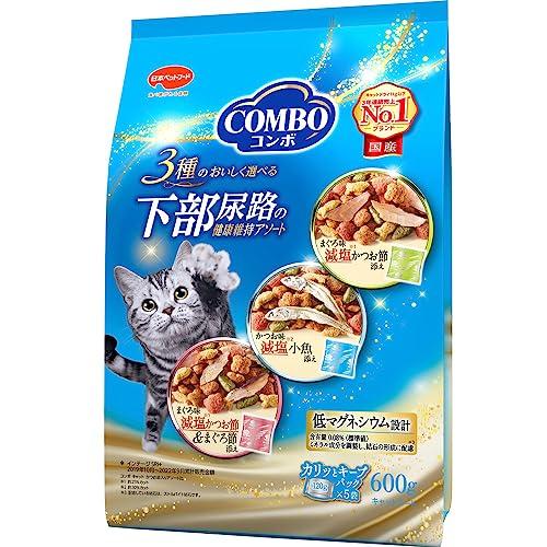 コンボ　キャットフード　下部尿路の健康維持アソート　600g　たっぷり具材　国産　小分包装