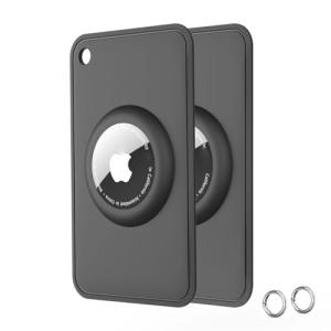 YOREMEI AirTagケース Airtagカードケース2枚ウォレットインサートエアタグケースTPU製 軽量薄型財布用AirTagカードキー｜kirelab-net