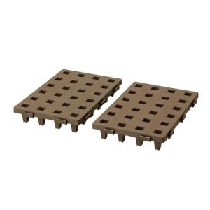 Belca(ベルカ) 日本製 すのこ あらゆるスペースにぴったり! ジョイントパレット 20×30cm 2枚セット 幅20.7×奥行30.7×高｜kirelab-net