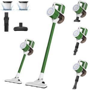 掃除機 コードレス 50000pa『2025新設計&超軽量』 サイクロン VersLife S6 コードレス掃除機 ブラシレス吸引口 スティック