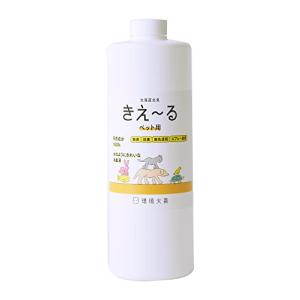 環境ダイゼン 環境大善 きえ~る 消臭液 ペット用 詰め替え 1L 無香 抗菌 無色透明 天然成分100% 日本製 H-KP-1LT｜kirelab-net