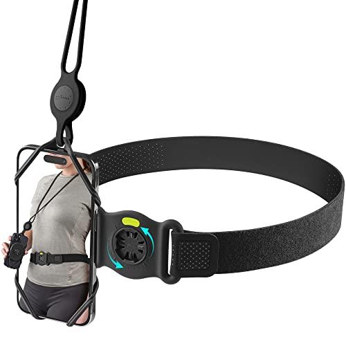 Bone登山用マウント スマホホルダー 二代目 取り外し 360°回転 4.7-7.2インチのスマホ...