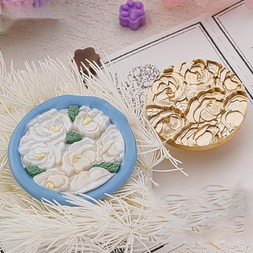 WXVOVXW シーリングスタンプ ヘッド ワックスシールスタンプ シーリングワックス スタンプ 真...