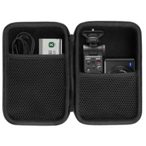 （ケースのみ）Sony ソニー ZV-1/ZV-E10/ZV-1F ミラーレス一眼カメラ 保護収納ケース-co2CREA｜kirelab-net