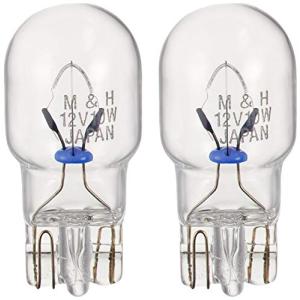 M&Hマツシマ 電球 12V10W クリアー T13 ウェッジ 2個入 AWB18A ライト バルブ｜kirelab-net