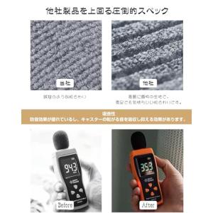 AYO ゲーミングチェアマット ライトグレー ...の詳細画像2