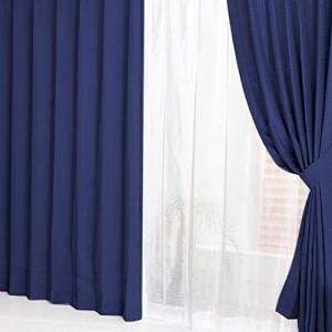 アイリスプラザ(IRIS PLAZA) すぐ使えるカーテン4枚セット 幅100cm×丈178cm レースカーテン付き 丸洗いOK ほどよい透け感｜kirelab-net