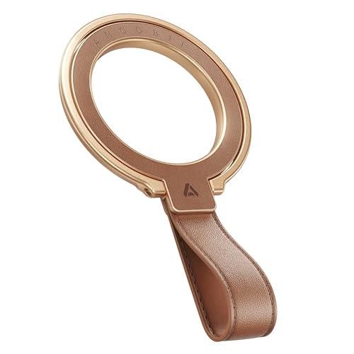 2025高級牛革製 MagStand Pro Andobil スマホリング Magsafe マグセー...