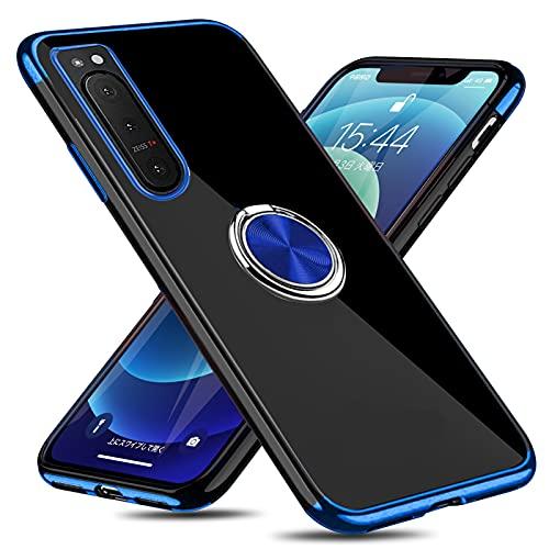 Xperia 5 II 用 ケース SO-52A SOG02 用 ケース リング付き エクスペリア ...