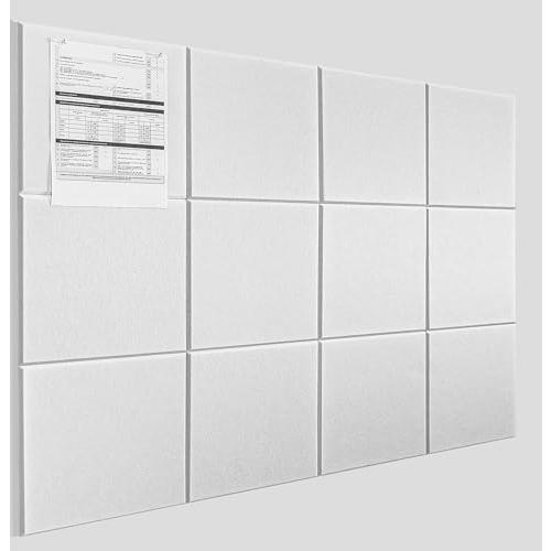 Tyorui コルクボード ホワイト 90×120cm 壁に貼る フェルトボード DIYコルクボード...