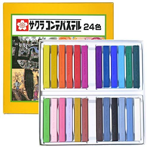 サクラクレパス パステル コンテパステル 24色 CT24