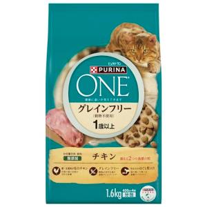 ピュリナ ワン キャット ドライ グレインフリー1歳以上 チキン 1.6ｋｇ｜kirelab-net