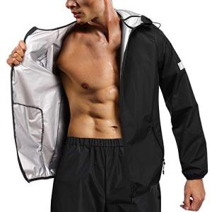 [Sawaiko] サウナスーツ 人気 運動着 倍発汗 最強減量 冬用 レディース メンズ 美ボディ 蓄熱 保温力アップ 新陳代謝 ランニングウ｜kirelab-net