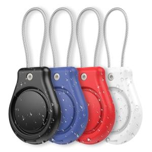 PAIFIEVD Airtag ケース防水 Air Tag キーホルダー PC製 全面保護 エアタグケース 持ち運びに便利 擦傷防止/傷 耐衝撃｜kirelab-net