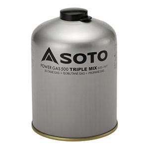 ソト(SOTO) 日本製 OD缶 アウトドア パワーガス500 トリプルミックス SOD-750T｜kirelab-net