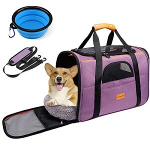 猫 キャリー バッグ 折りたたみ ペットキャリー 4way ショルダー 中・大型猫用・小型犬用 リュック 変形しない 通気性 臭気がない 車載/｜kirelab-net