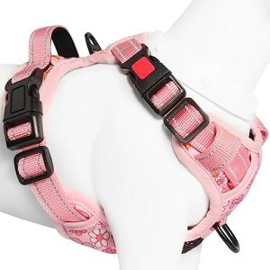 [2025最新型犬ハーネス]BaoCheng 犬用胴輪 小型犬/中型犬/大型犬ハーネス 犬用胴輪 引っ張り防止 アタマを通さず 咳き込み軽減 サ｜kirelab-net