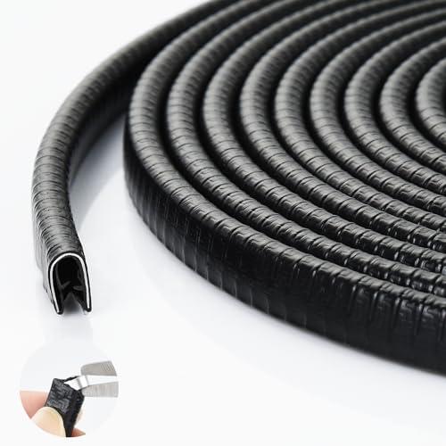 AiQInu ドアエッジプロテクター 車 傷防止 衝突防止 車用ドアモール 騒音低減 風切り音低減 ...