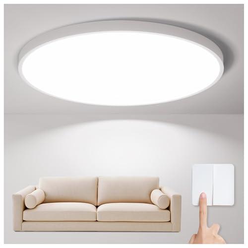 LEDシーリングライト Antree 22W 6畳用 極薄型&amp;省エネ 昼白色 天井 照明器具 led...